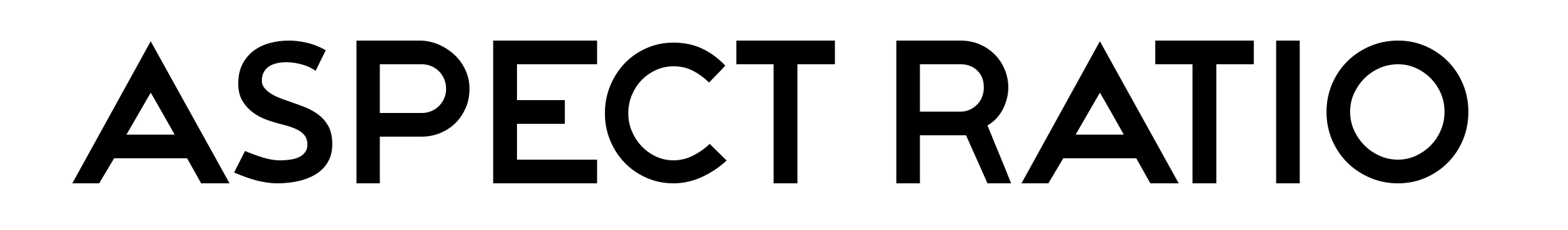 Aspect Ratio
